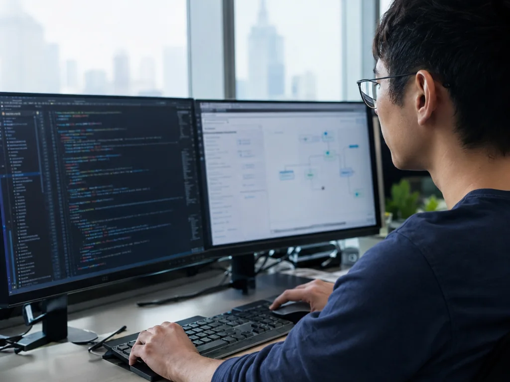 圖表：香港企業最常見的六個 ERP 模組，由財務、採購、庫存、銷售到人力資源與報表