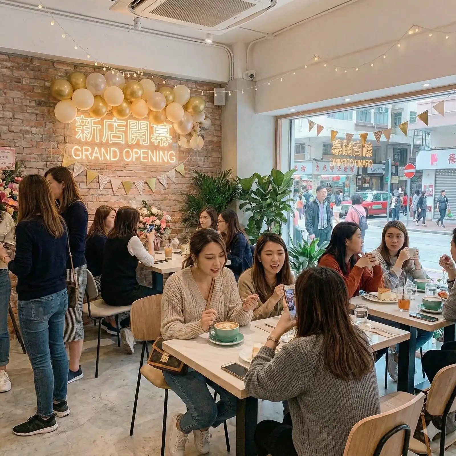 Cafe 新店開幕 - 探店打卡 KOL 案例