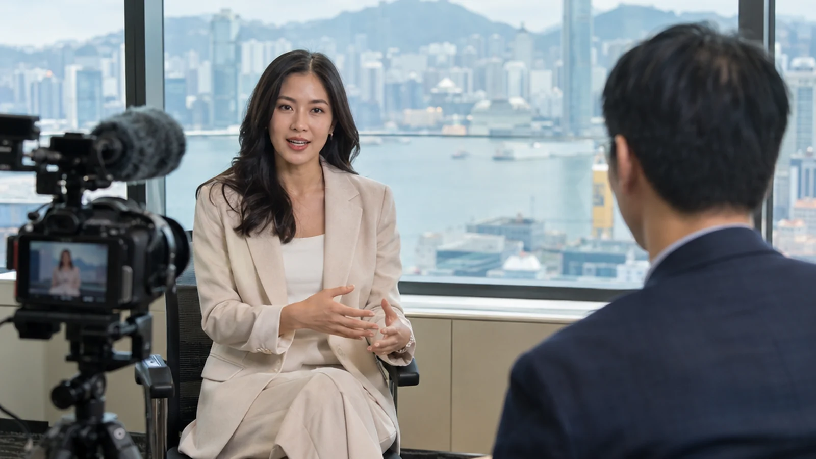 企業訪談影片的關鍵，是讓受訪者自然說出重點。